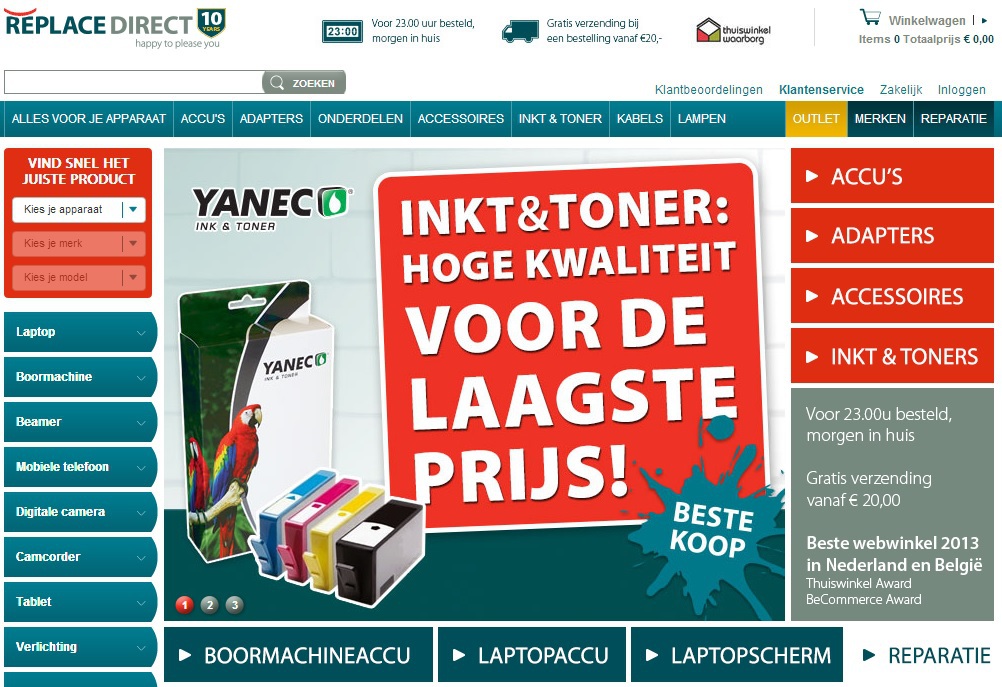 ReplaceDirect.nl